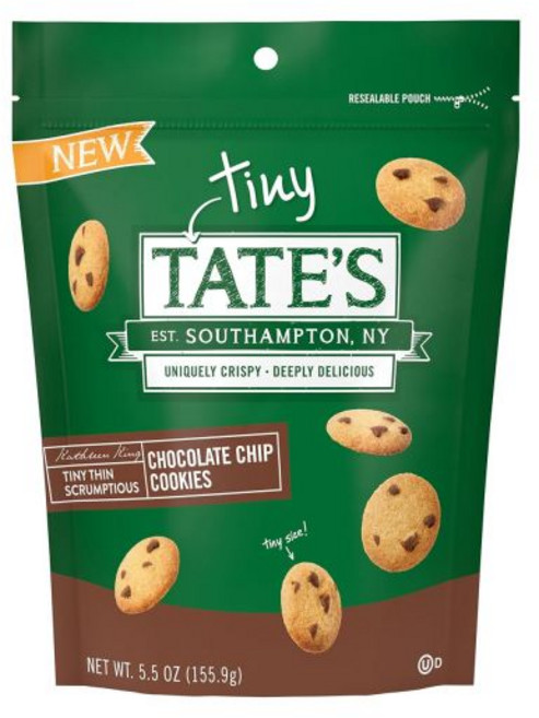 Tate's Bake Shop 테이트 베이크 샵 타이니 초콜릿 칩 쿠키 5.5 온스, 1개
