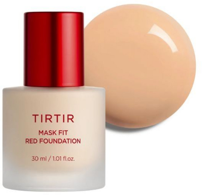TIRTIR 亮澤長效水潤遮瑕粉底液 30ml / 1.01 fl.oz., 1個, 23N Sand-現, 23N Sand