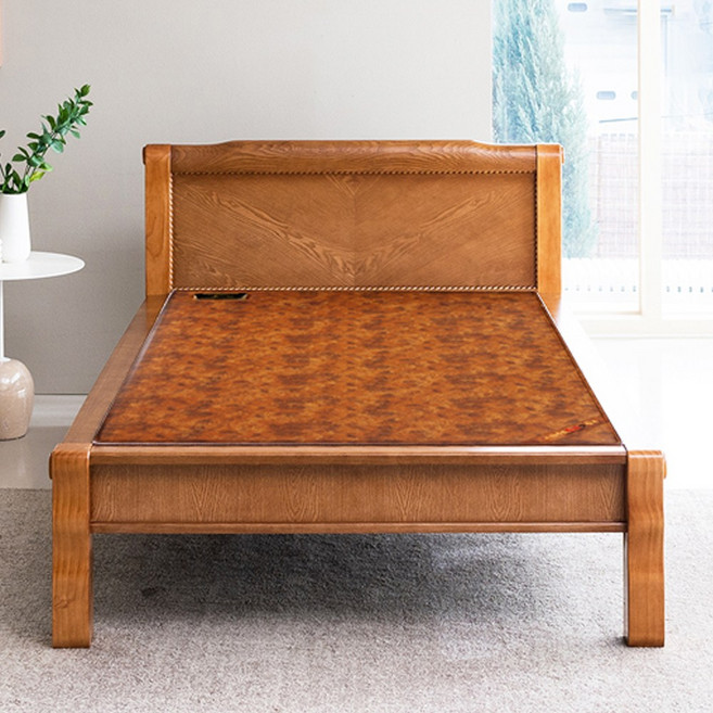 현대의료기 시그니처라인 싱글 슈퍼싱글 퀸 황토숯볼 흙침대 돌침대, 205