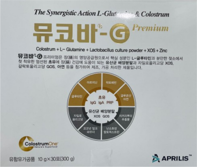 뮤코바 G 프리미엄 10g x 30포 1개, 1박스, 30회분