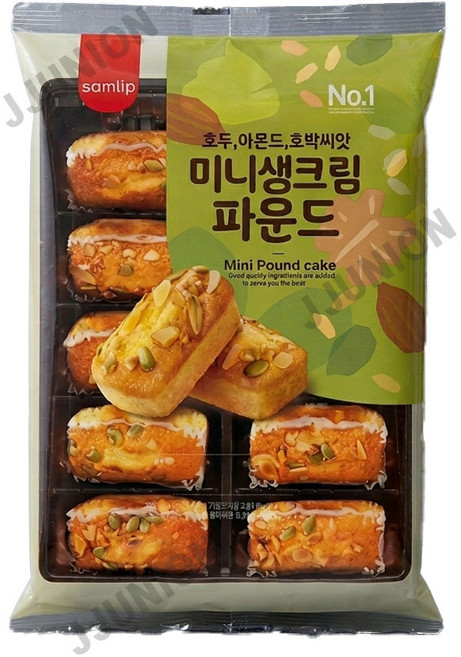 삼립 미니생크림파운드 360g 10개입, 1개