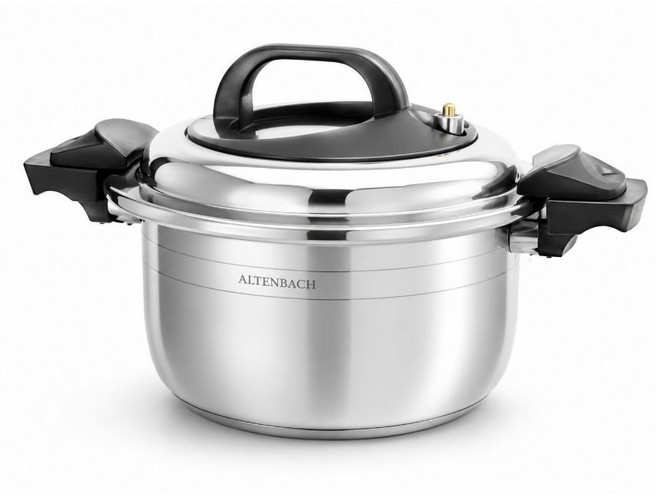 알텐바흐 저압냄비 스텐냄비 스텐찜기 멀티쿠커 4L, 1개, 11L