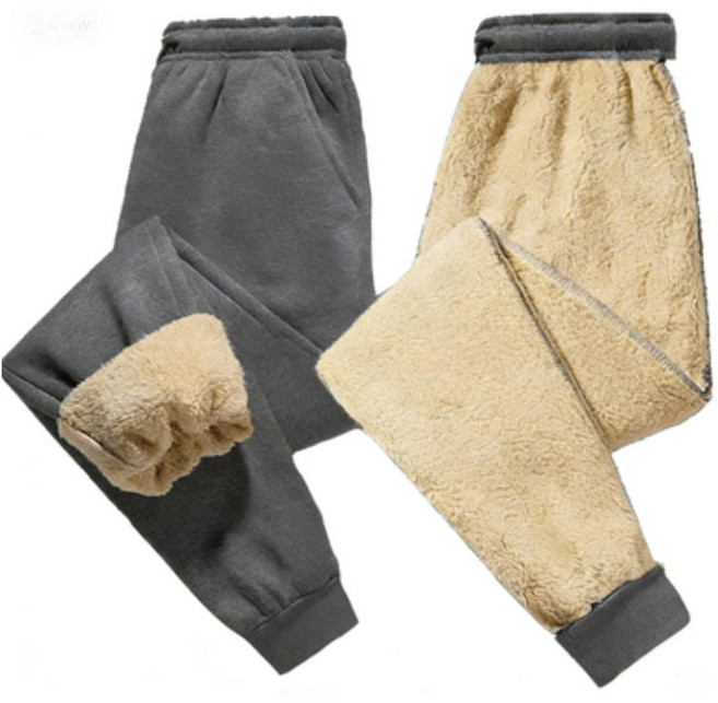 차쿠 남성 겨울 방한 바지 양털 트레이닝 기모 추리닝 조거팬츠