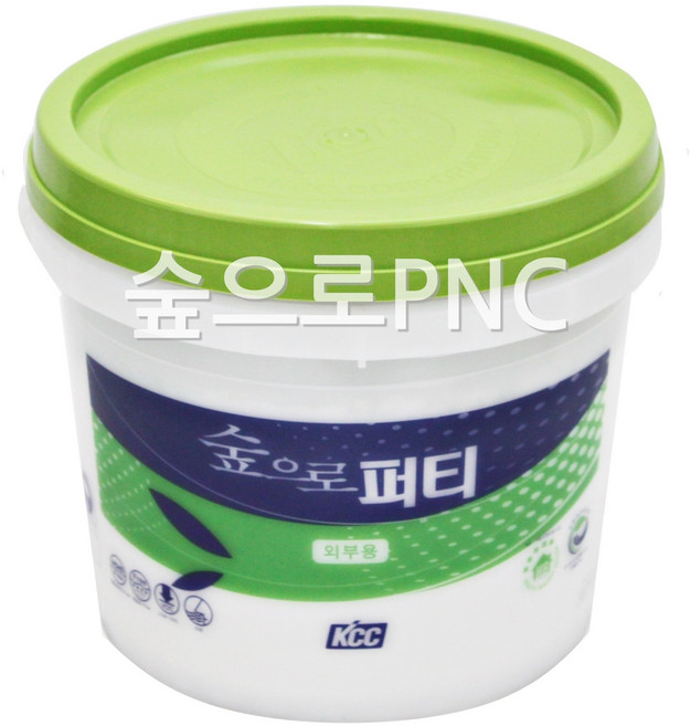 KCC숲으로 퍼티 외부용, 백색, 5kg, 1개