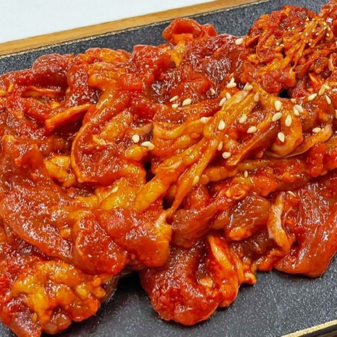 오리로스구이 오리주물럭밀키트 고추장 오리주물럭 300g 일반상품, 1개, 1ml, 1g