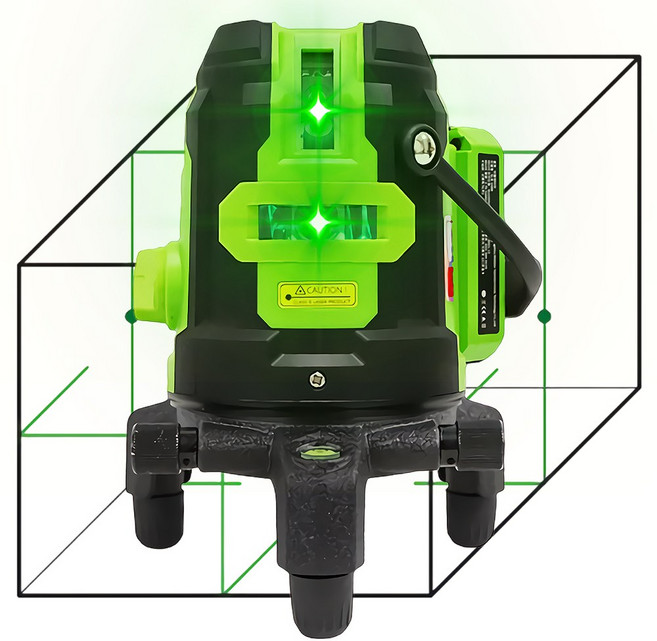 신콘공식대리점 WR-250G 추방식 6배 밝기 5포인트 그린 레이저 레벨기 수평계 수평기 측정기 SL-250G 동일, 1개