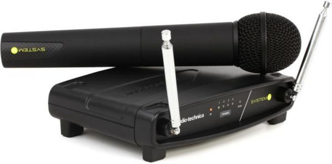 Audio-Technica 오디오 테크니카 시스템 9 VHF 무선 휴대용 마이크 169MHz ~ 172MHz