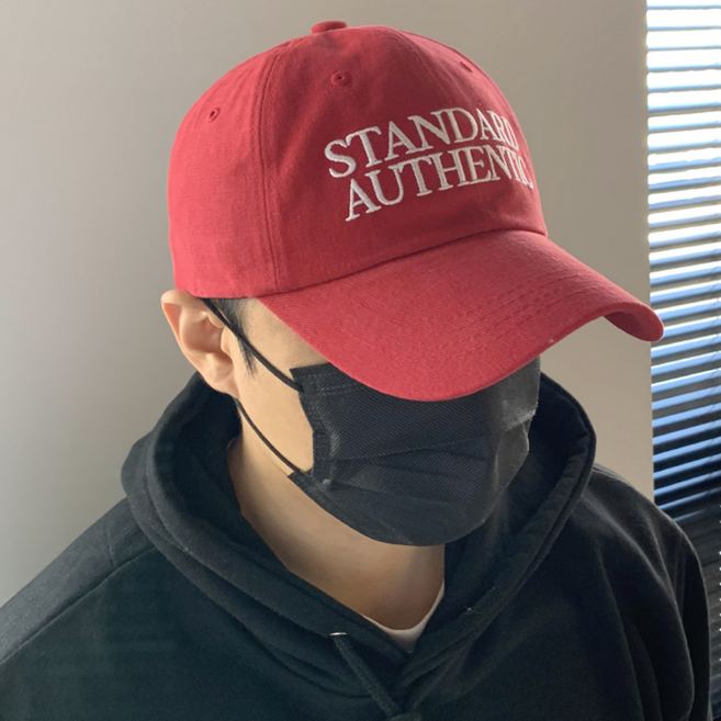 헬린이상점 영문 레터링 로고 모자 빅사이즈 대두 볼캡