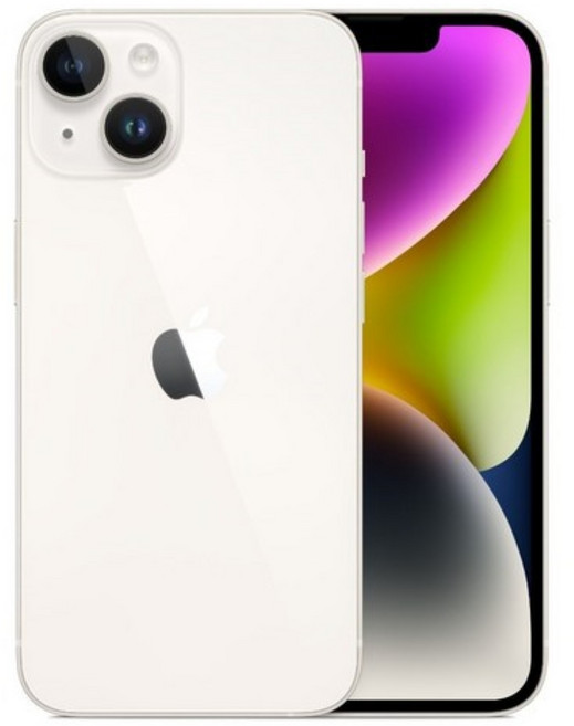 Apple 아이폰 14 128GB (자급제) + [더블제이] 자체검수 및 전용패키지, 스타라이트 2년 A/S 보증