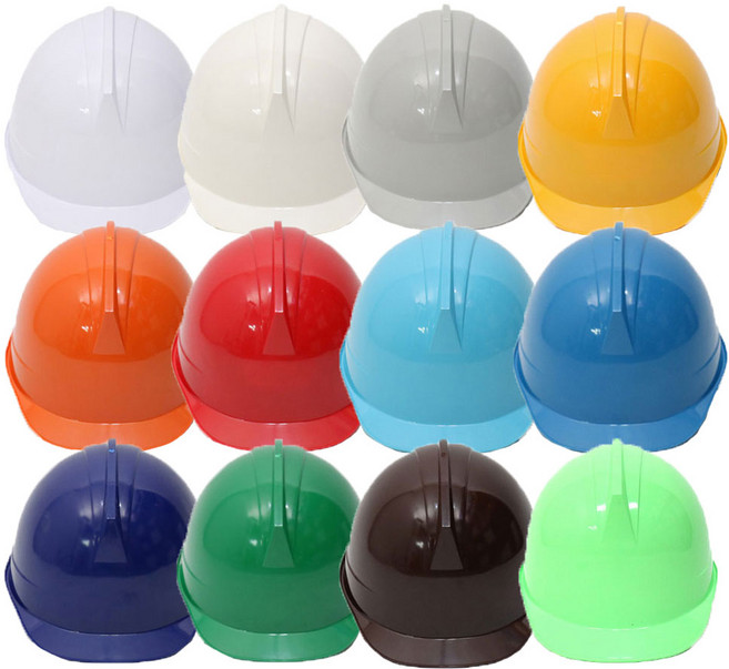 국제 안전모 여러가지 색상, 1개, 연두색