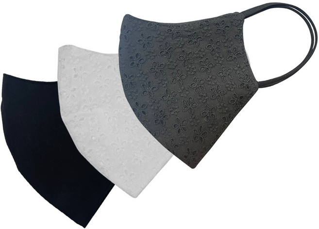 (모두팜) 국내 판매 입체마스크 패션마스크 면마스크 숨쉬기편한 빨아쓰는 천 마스크