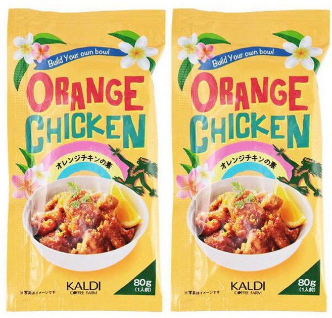 KALDI 칼디 오렌지 치킨 소스, 2개, 80g