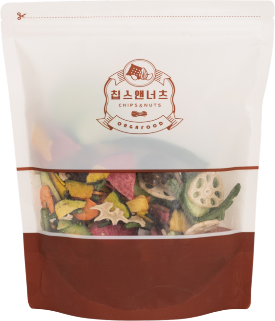 [칩스앤너츠] 야채믹스칩, 200g, 1개