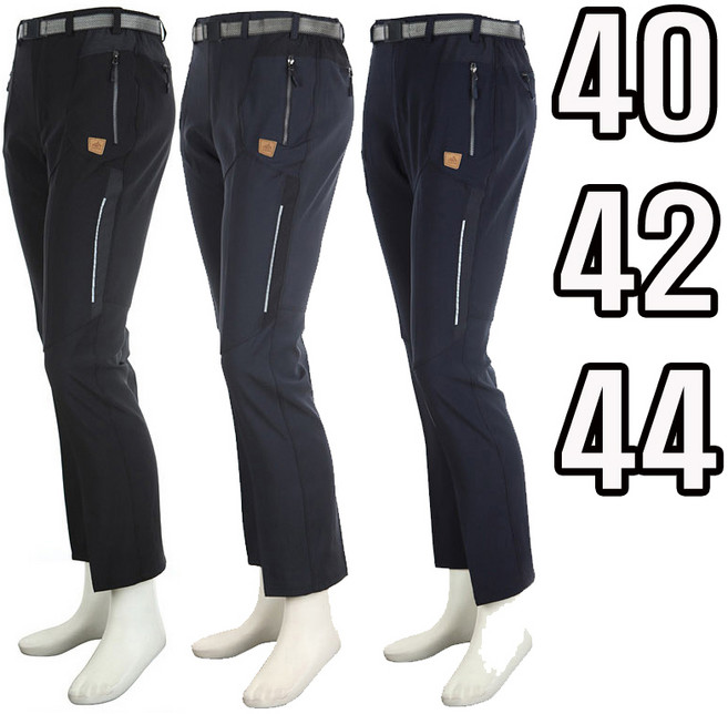 빅사이즈 봄여름 남자 작업복 바지 등산 작업바지 아웃도어 등산복 하의 남성 스판 무지 트레이닝 골프바지 P-03(익스트림)