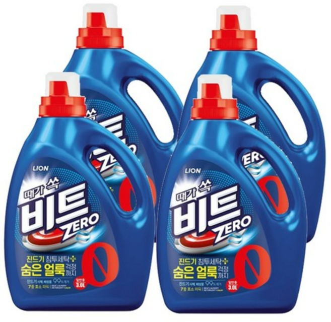 비트 제로 액체세제 일반 용기 액상세제