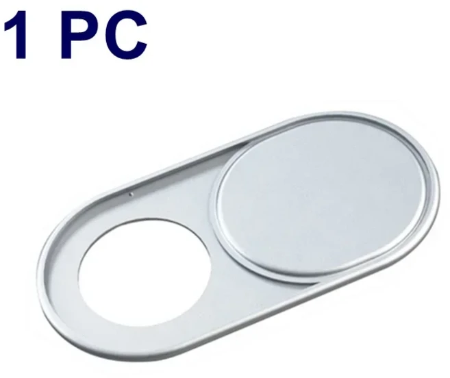 금속 웹캠 커버 셔터 카메라 개인 정보 렌즈 IPhone 16 Pro Max Plus 스티커, 01 Silver