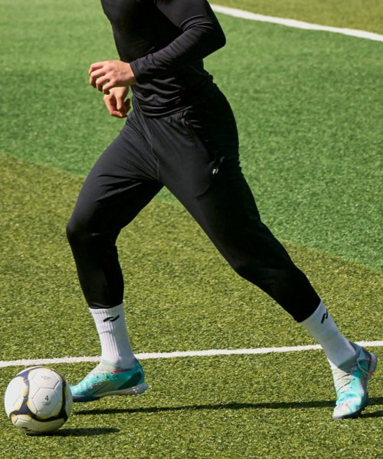 나인티플러스 NINETY PLUS 테이퍼드 롱팬츠-블랙