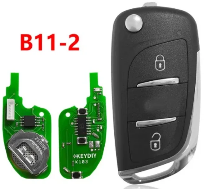 쿠쿠스토어 자동차 리모컨 키 범 원격 B11-2 푸조 스타일 KD900 미니 Keydiy 5 개, 01 B11-2