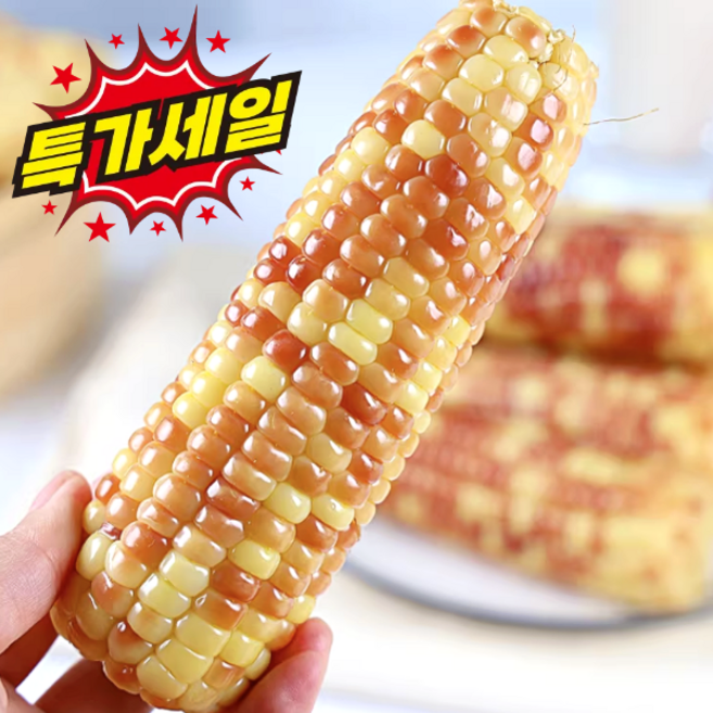[파격특가세일] 국내산 고당도 홍찰옥수수, 1박스, 대 (10개)