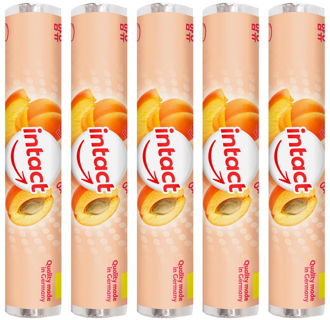 인탁트 포도당 캔디 복숭아, 44g, 5개