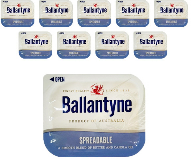 미니버터 가염버터 발렌타인 스프레더블 포션버터 7g (호주산) x 20개 / 일회용