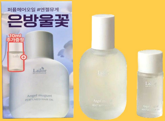 아도르 퍼퓸 헤어 오일 엔젤뮤게 80ml+10ml 1개