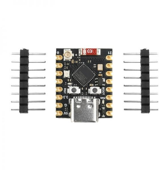 ESP32-C3 Super Mini 블루투스 와이파이 개발보드 BLACK, 1개