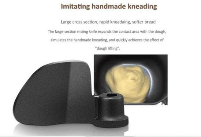 MM-TLS2010 전기 제빵기 가정용 소형 자동 지능형 발효 빵 밀가루 베이킹 아침 식사 기계 220V 580W, 03 EU, 01 220V