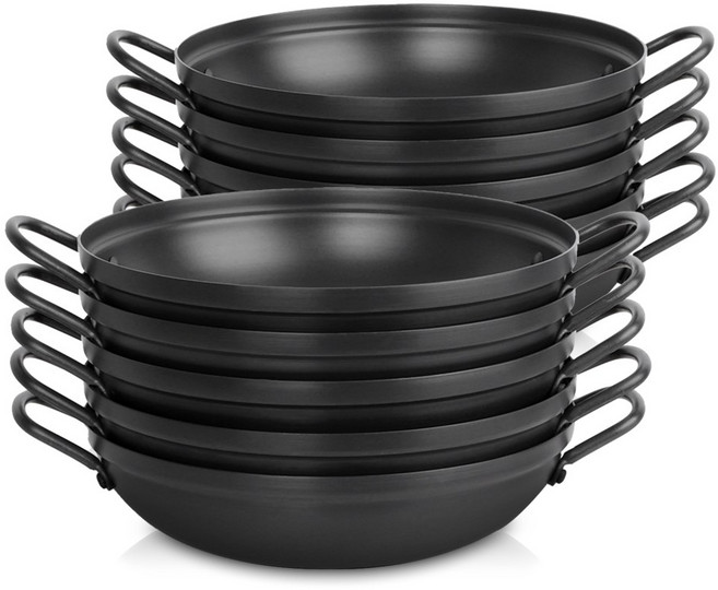 키친왕 국산 하드 경질 깊은 전골 냄비, 10개, 다크실버, 28cm