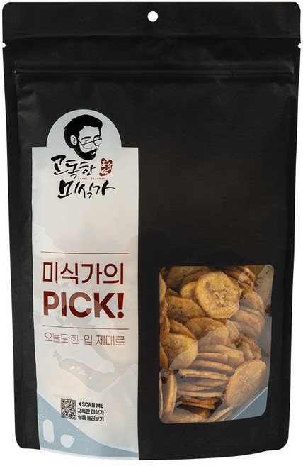 고독한미식가 바나나칩 200g 얇아서 더욱 바삭한 바나나과자, 1개