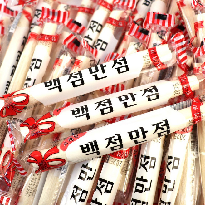 서해민속 가락엿 호박엿 백점만점 옛날 간식 어른 아이 군것질 주전부리, 2kg, 1개