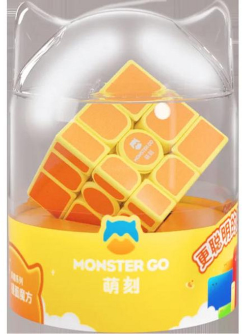 Picube GAN 3x3 미러 큐브 마그네틱 큐브 전문 퍼즐 장난감 스트레스 방지 캐스트 코팅 선물 Gan Mirror M, [03] Monster Go Mirror, 1개