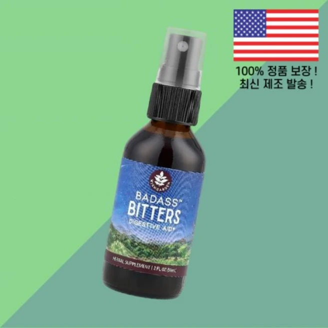 위시가든 허브 배드애스 비터스 2온스 59ml WishGarden Herbs Badass Bitters 2fl oz, 위시가든 허브 배드애스 비터스 2온스 59ml Wish, 1개 - 쿠팡