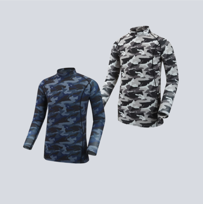 1+1 럭슨 남성 스포츠 기능성 터틀 긴팔 언더레이어 컴프레션 베이스레이어 짐웨어 런닝 조깅 헬스복 축구 야구