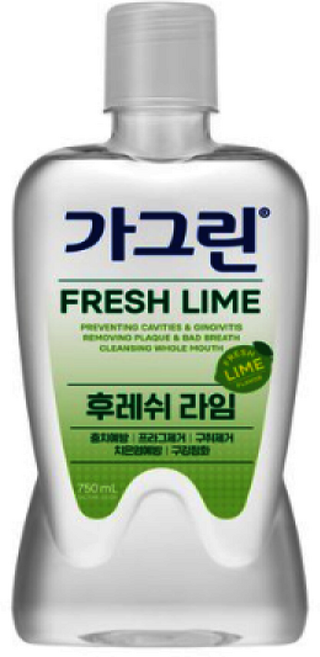 가그린 라임, 3개, 3개입, 750ml