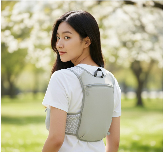 메쉬 경량 러닝 런닝 조끼 베스트 쪼끼 등산 망사 트레일 트레킹 핸드폰 휴대폰 여름 낚시 마라톤 조깅, 1개, 가벼운회색