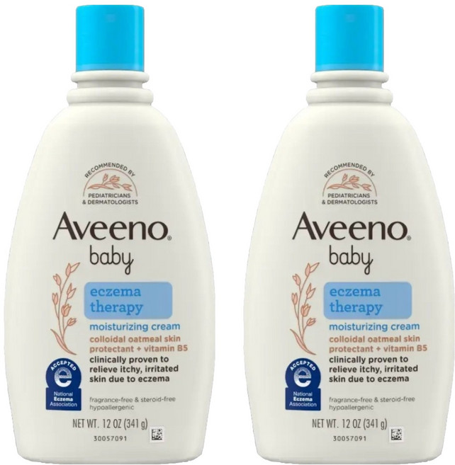 아비노 습진 테라피 보습 유아 크림, 341g, 2개