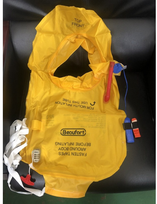 항공 비상탈출 비행기 인명구조 물놀이 시연 성인용 구명조끼 항공기 레이어 구조, 아기 구명조끼 3, 1개