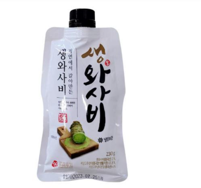 씨푸드몰 자연에서 갈아만든 생와사비, 230g, 5개