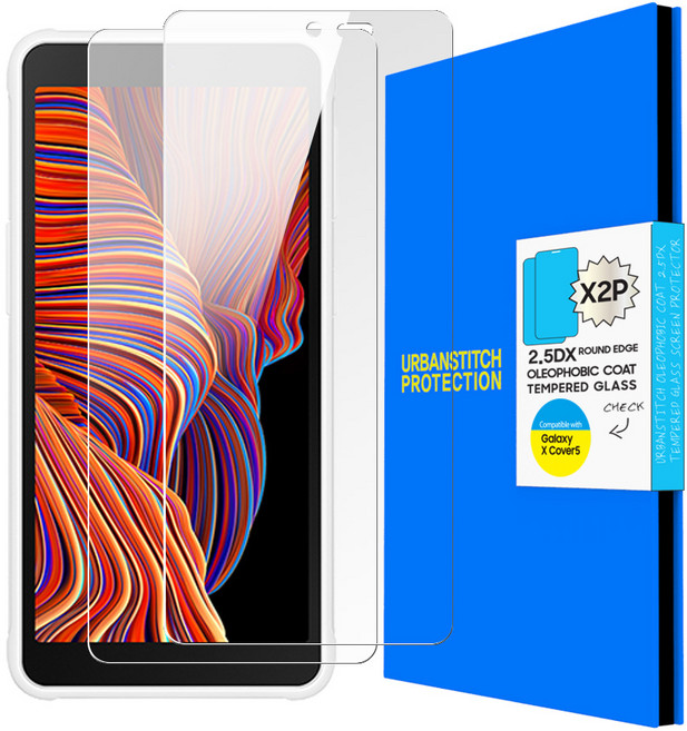갤럭시 X커버 5 강화유리 액정 보호 필름 2세트, 1세트