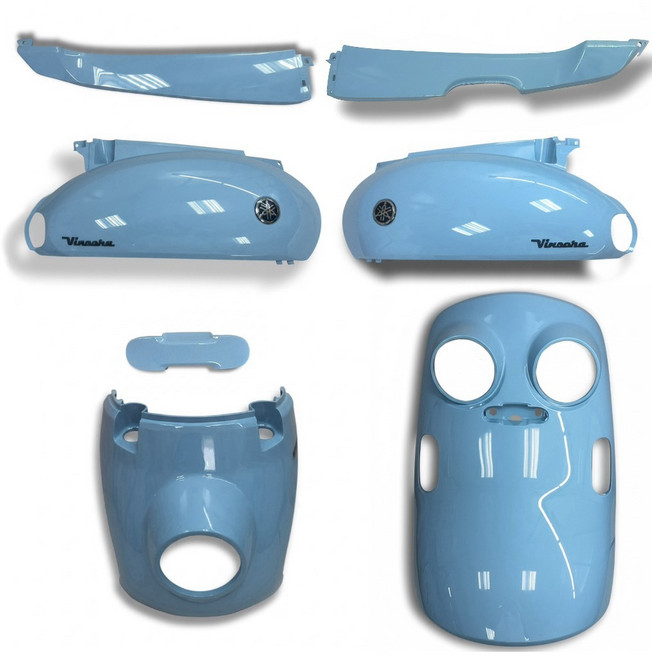 Vinoora 125 全車外殼 YAMAHA原廠車殼 小小兵整流罩 可單買, 1個, 3.右邊條