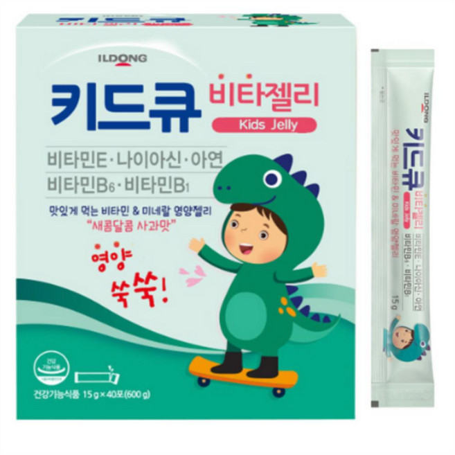 일동제약 키드큐 비타젤리, 600g, 2개