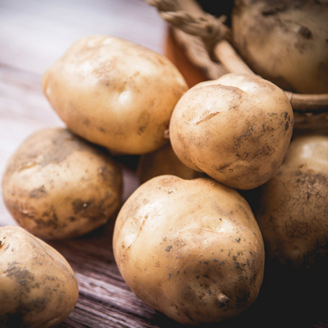 수미감자 유기농감자 일김지 혼합감자 포슬감자, 1박스, 유기농 수미감자 1kg(알감자)