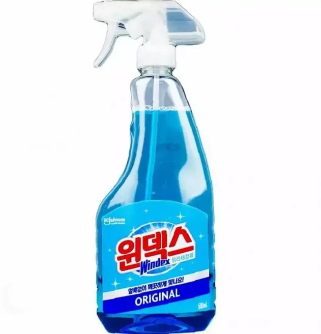 유리창 거울 청소 스프레이 500ml 오리지날 무향 창문 샤워부스 투명 표면, 1개