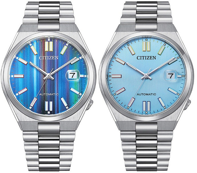 CITIZEN 星辰(NJ0151-53W/NJ0151-53L)Mechanical 情侶機械錶 對錶