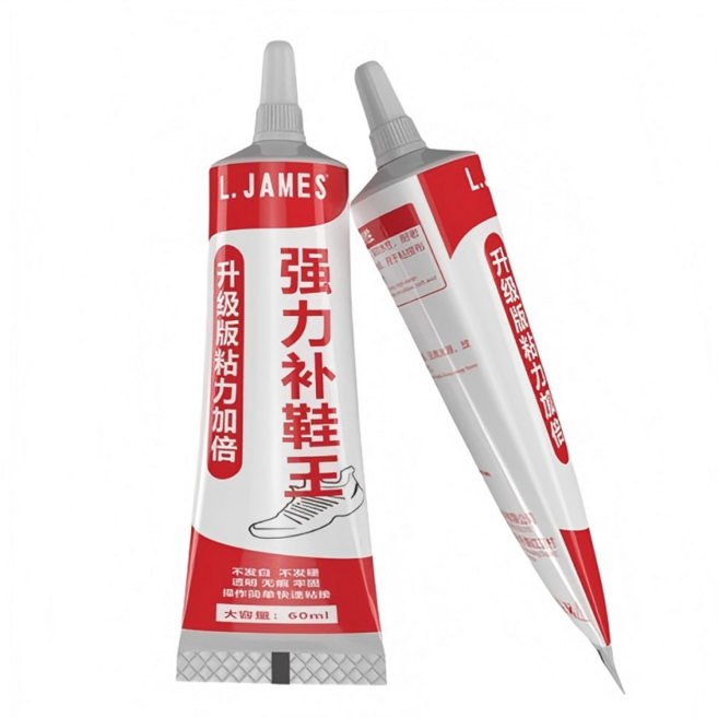신발 접착제 강력접착제 신발 레자 전용 접착제 신발전용 접착제 다용도 공업용 가죽 신발 접착제, 4개