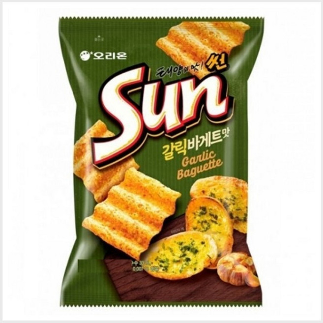 오리온 태양의 맛! 썬 갈릭바게트맛, 135g, 1개