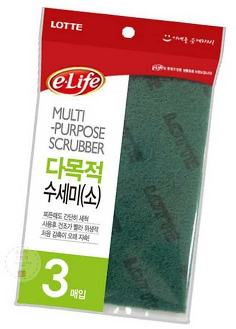 LT 수세미 소 3개 방충망청소