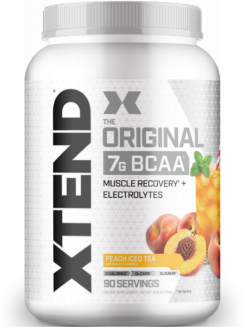 엑스텐드 더 오리지널 7G BCAA 피치 아이스 티, 1.22kg, 1개