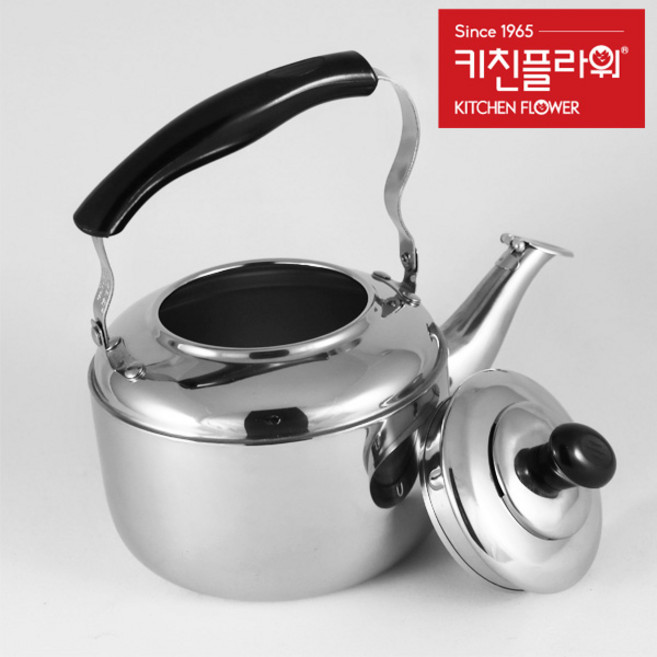 키친플라워 보리차 가정용 물끓이는 스텐 뉴 하모니카 6.3L, 본상품, 단품, 1개